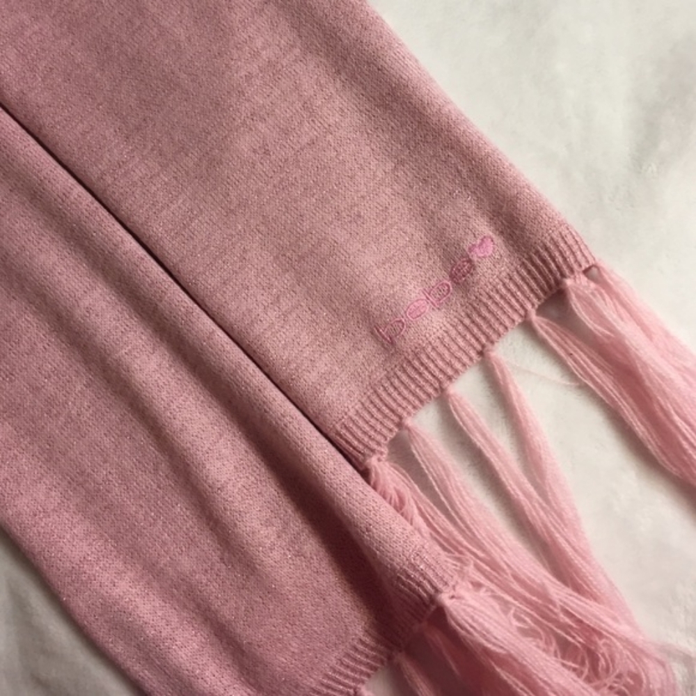 ❤️2 Ads/$20 - Bebe Pink Fashionable Scarf